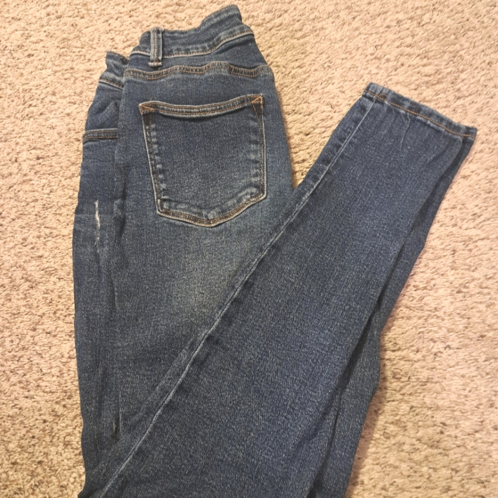 Maurices Blue Skinny Jeans Classic Style